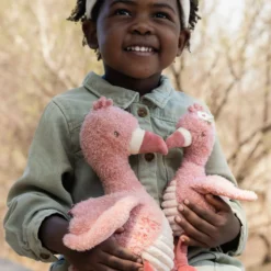 Knuffel Flamingo - Roze - 35 cm