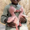 Knuffel Flamingo - Roze - 17 cm