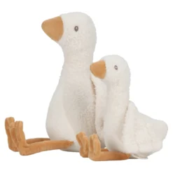 Knuffel Gans 17 cm - Wit - Little Goose