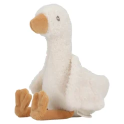 Knuffel Gans 17 cm - Wit - Little Goose