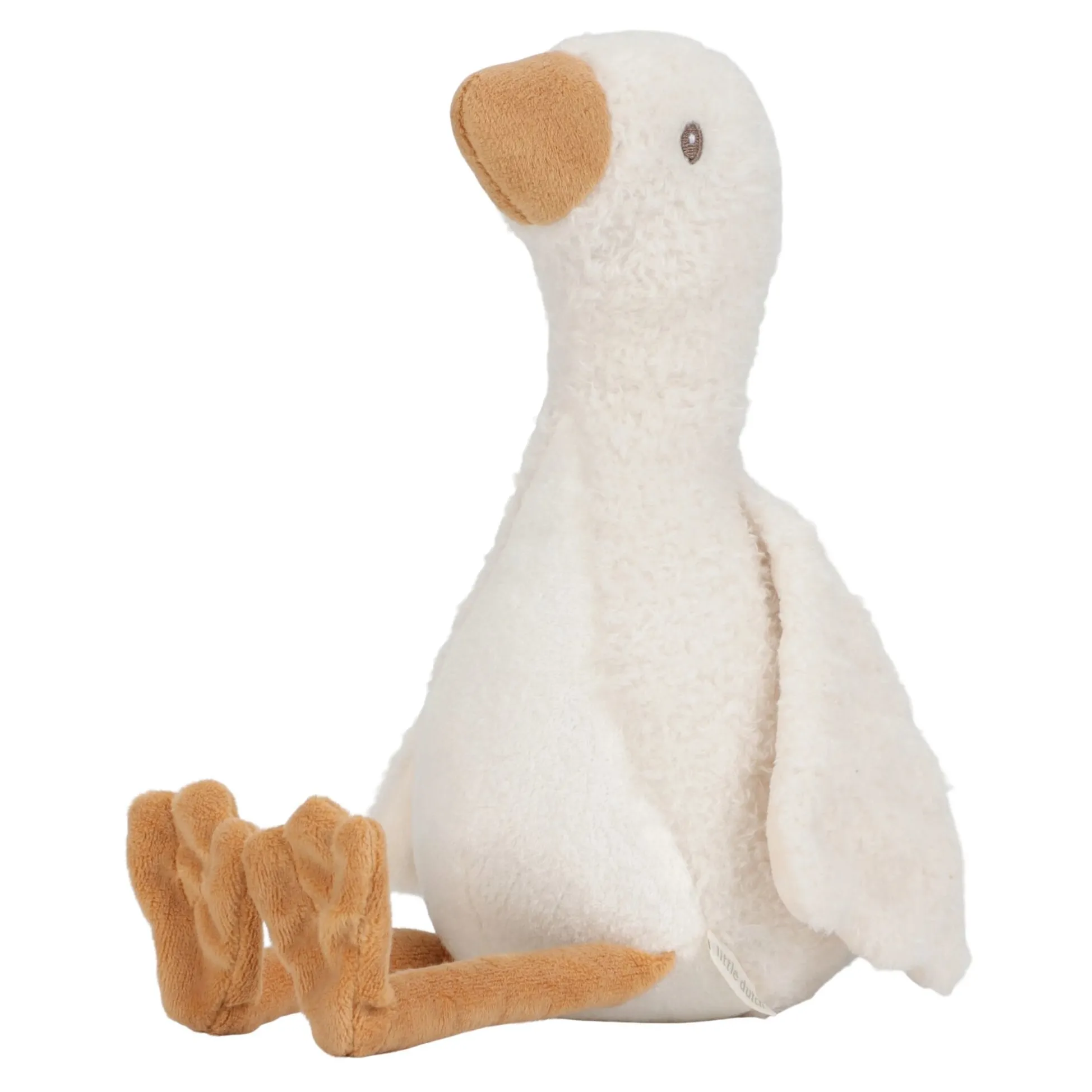 Knuffel Gans 25 cm - Wit - Little Goose