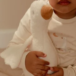 Knuffel Gans 25 cm - Wit - Little Goose