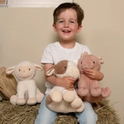 Knuffel Koe 17cm Little Farm