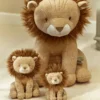 Knuffel Leeuw - Geel - 17 cm