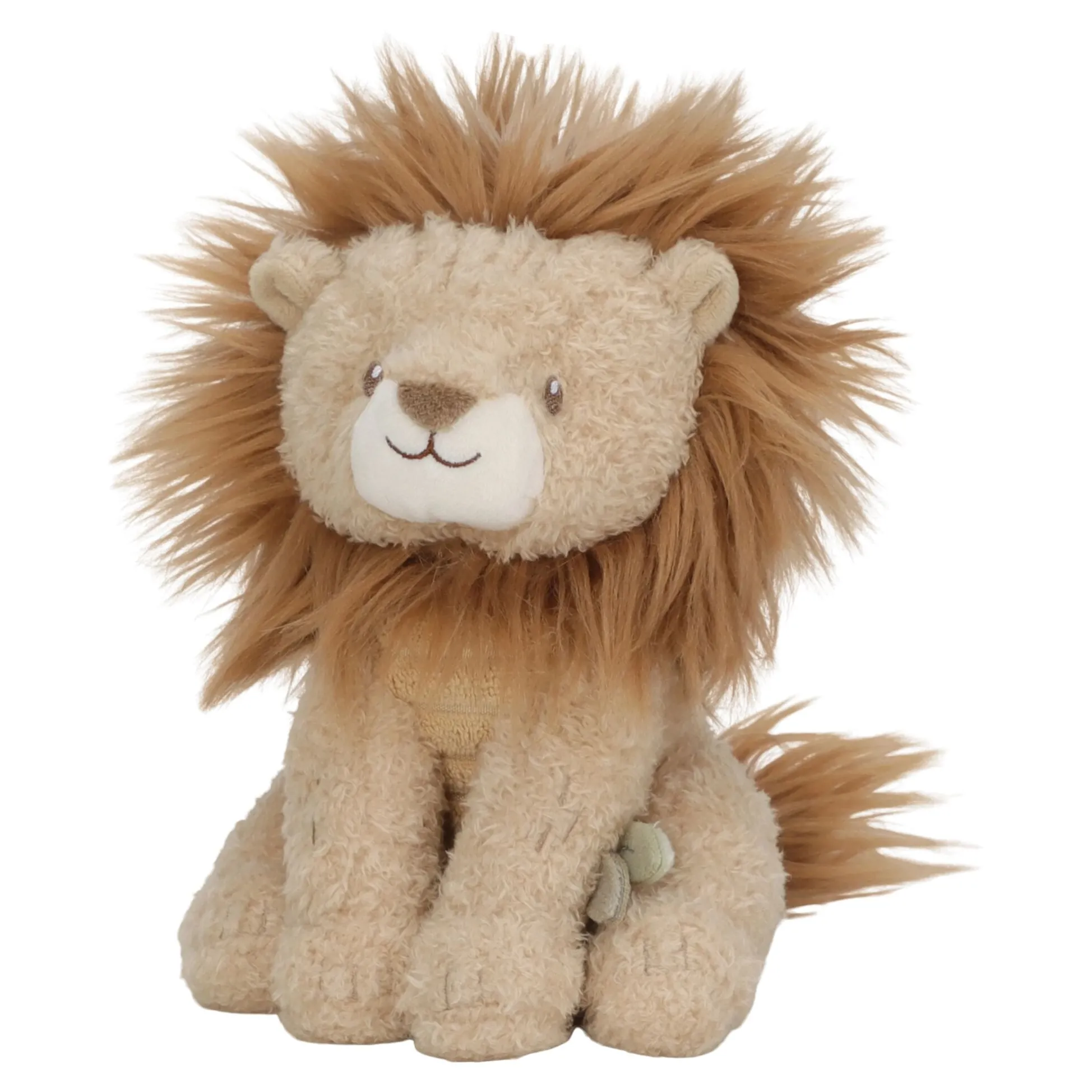 Knuffel Leeuw - Geel - 17 cm