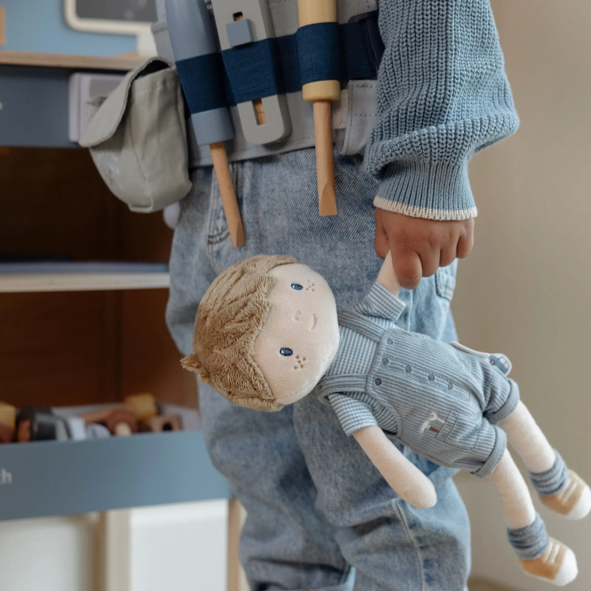 Knuffelpop Jim - 35 cm