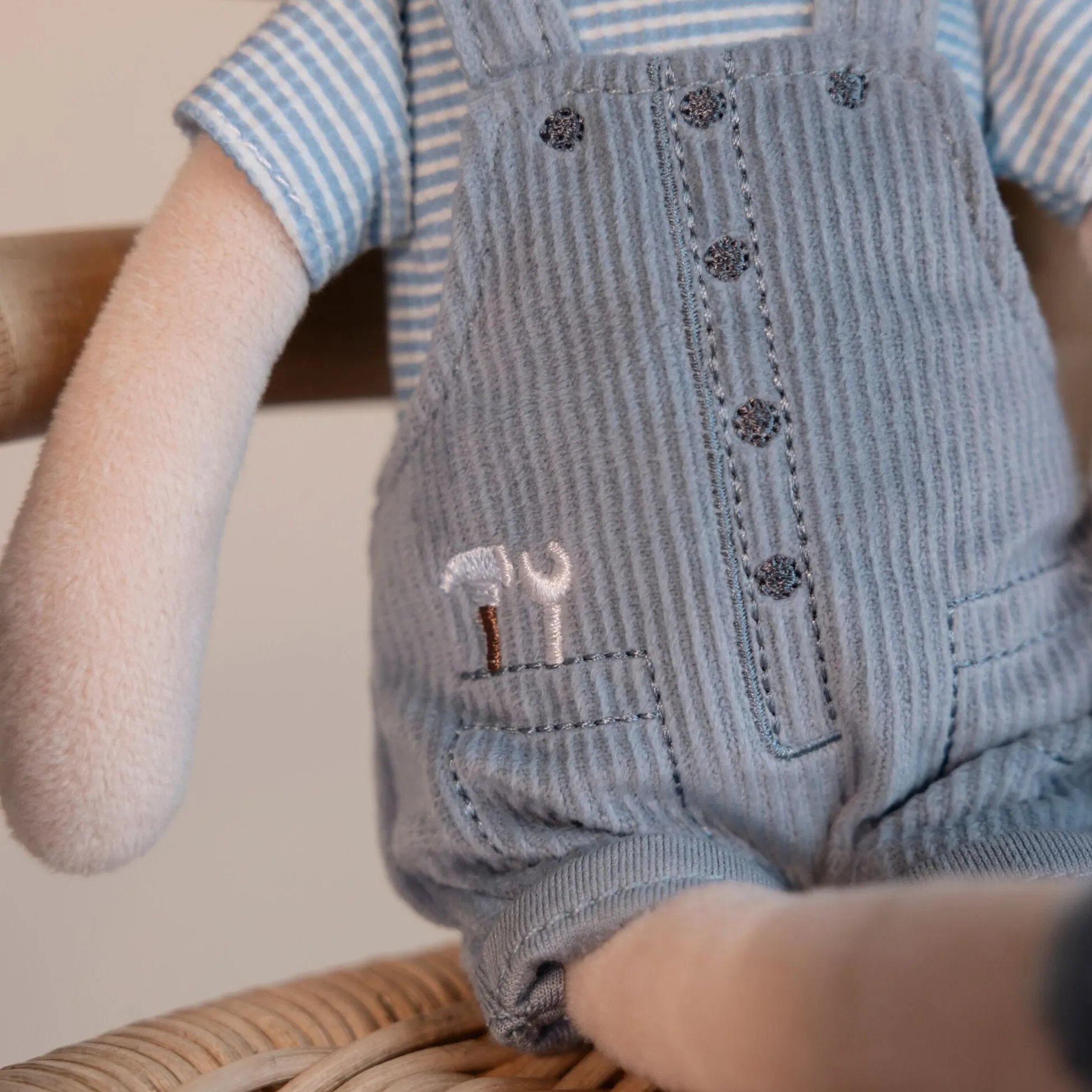Knuffelpop Jim - 35 cm