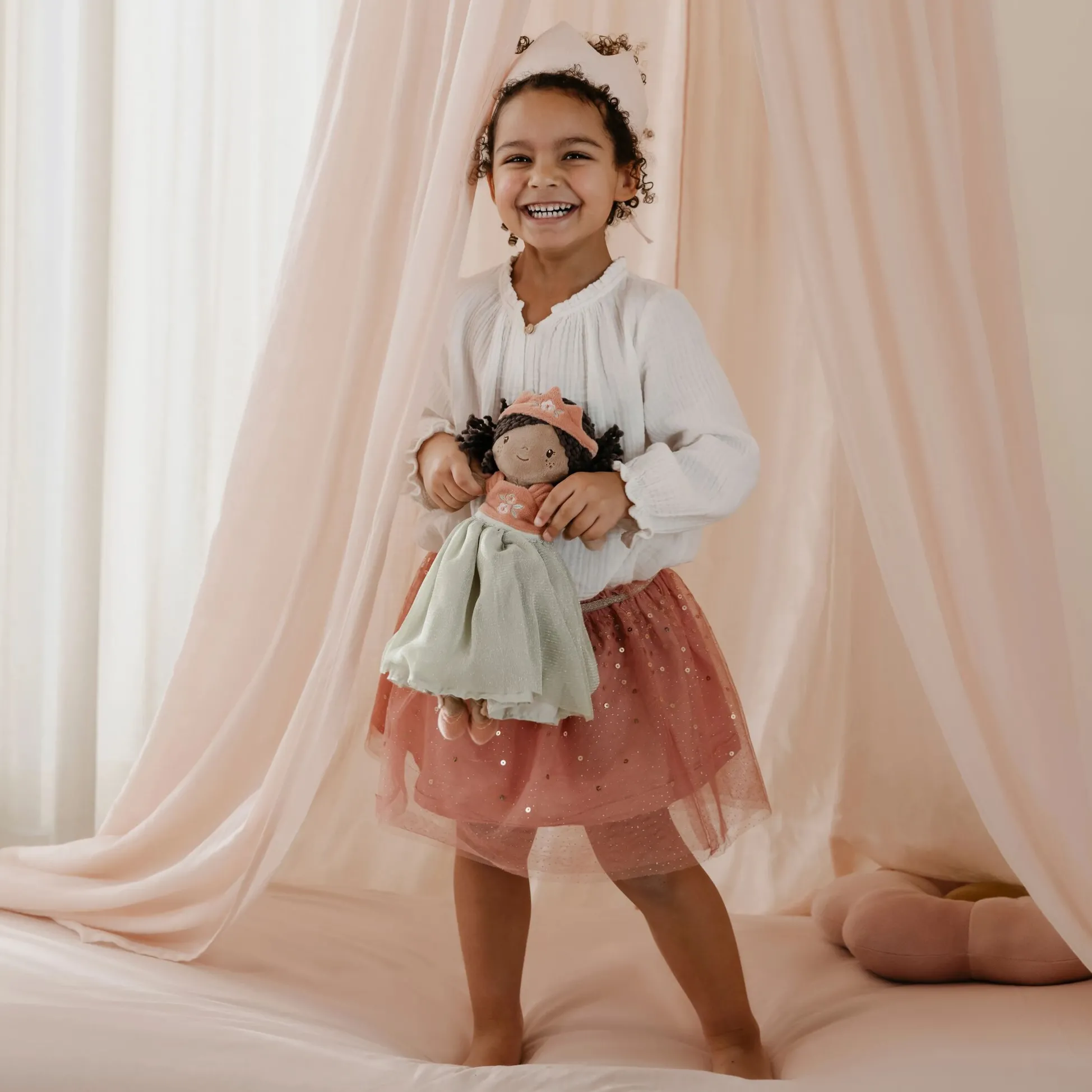 Knuffelpop Prinses Evi - 35 cm