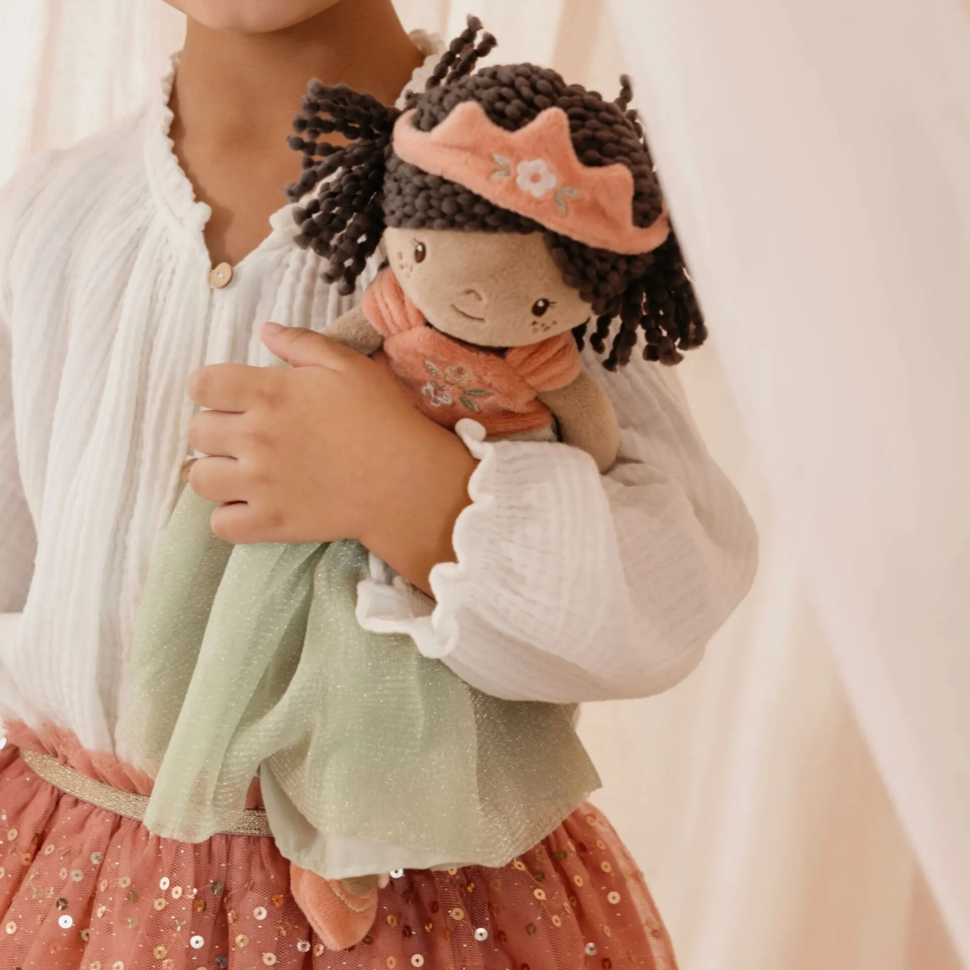 Knuffelpop Prinses Evi - 35 cm