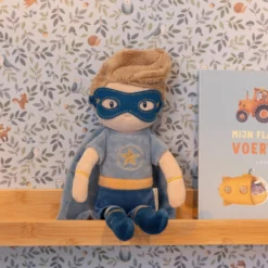 Knuffelpop Superheld Jim - 35 cm