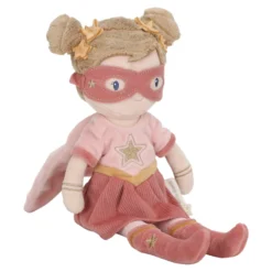 Knuffelpop Superheld Rosa - 35 cm