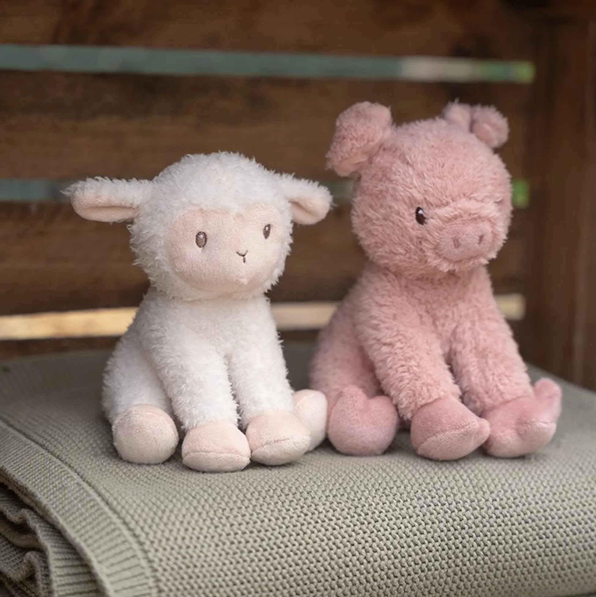 Knuffel Schaap 17cm Little Farm