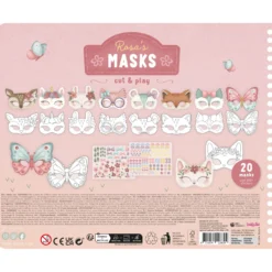 Knutselboek maskers - Rosa