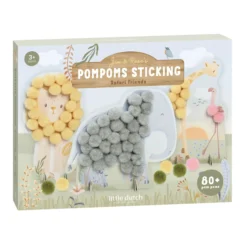Knutselset pompons