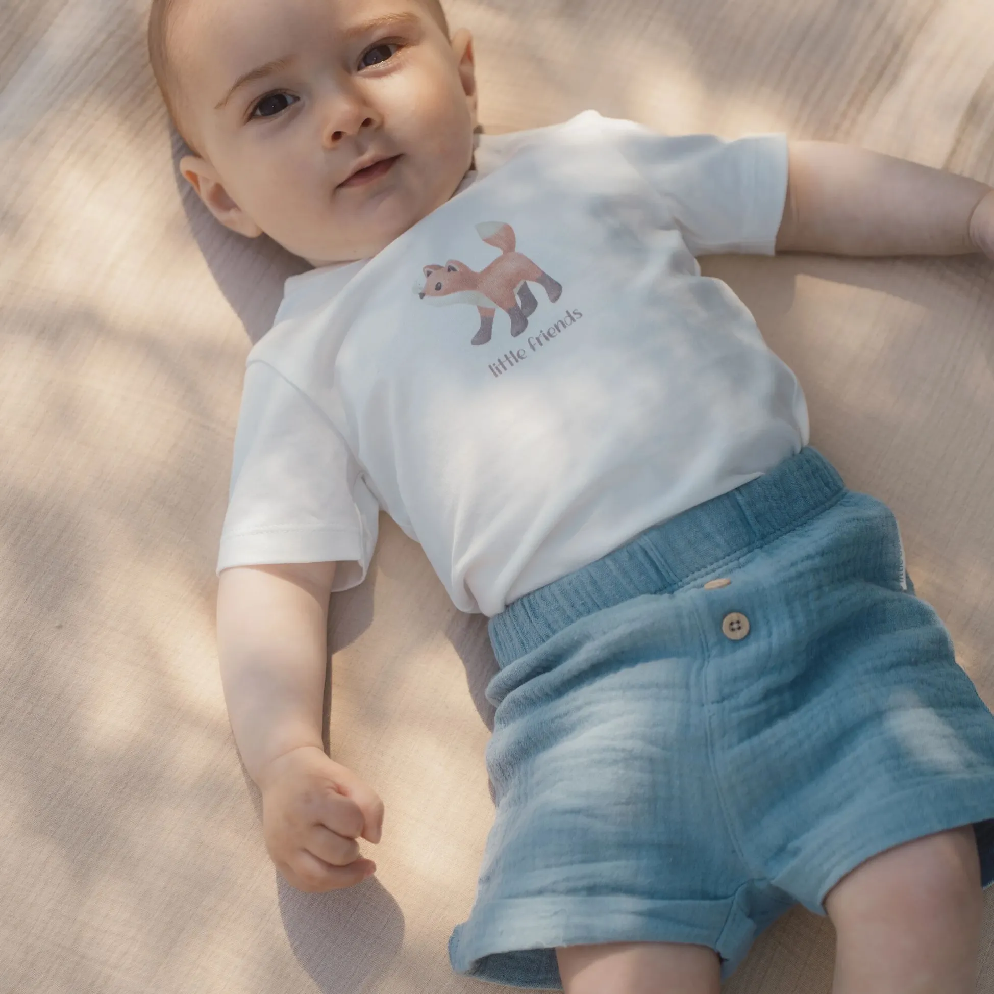 Korte broek - Blauw