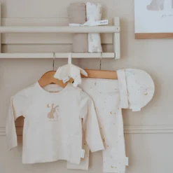 Kraamcadeau kleding set - Beige