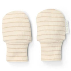 Krabwantjes - Beige - Maat one size - Newborn Naturals - Stripe