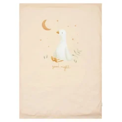 Ledikant dekbedovertrek - Beige - Newborn Naturals - Little Goose