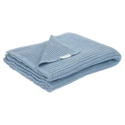 Ledikantdeken - Blauw - Essentials
