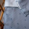Ledikant deken - Blauw - Essentials