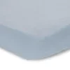 Ledikant hoeslaken - Blauw - Essentials