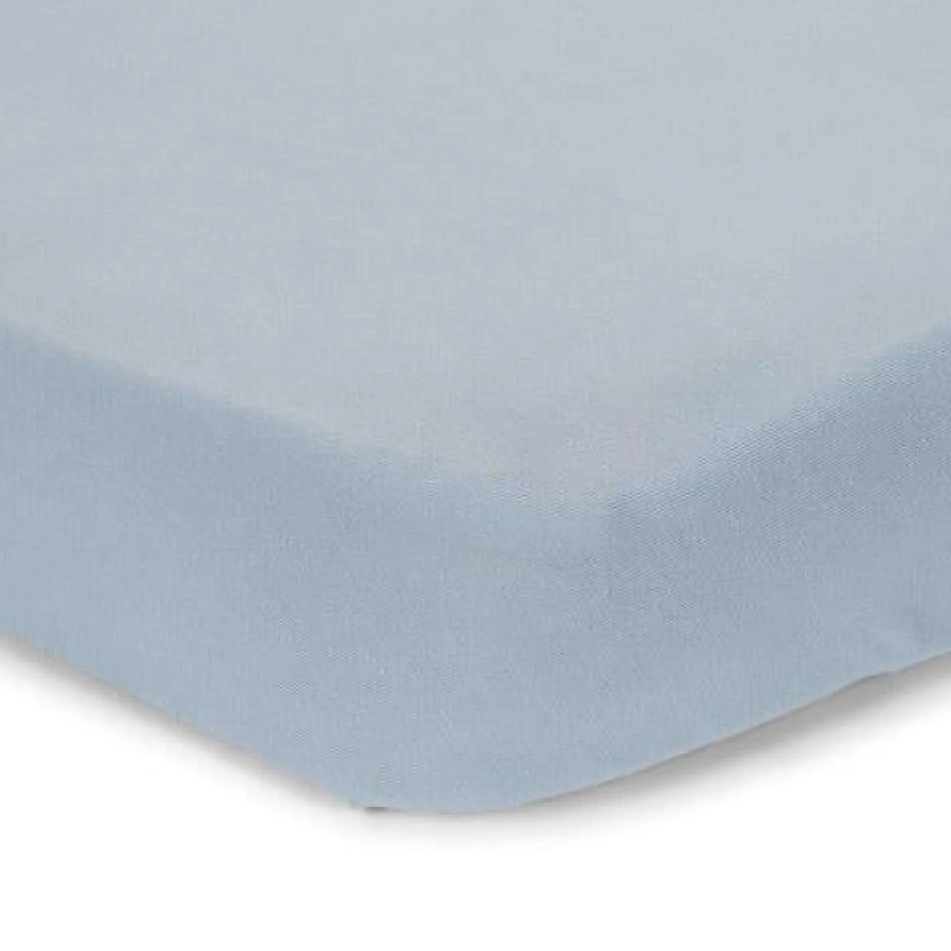 Ledikant hoeslaken - Blauw - Essentials