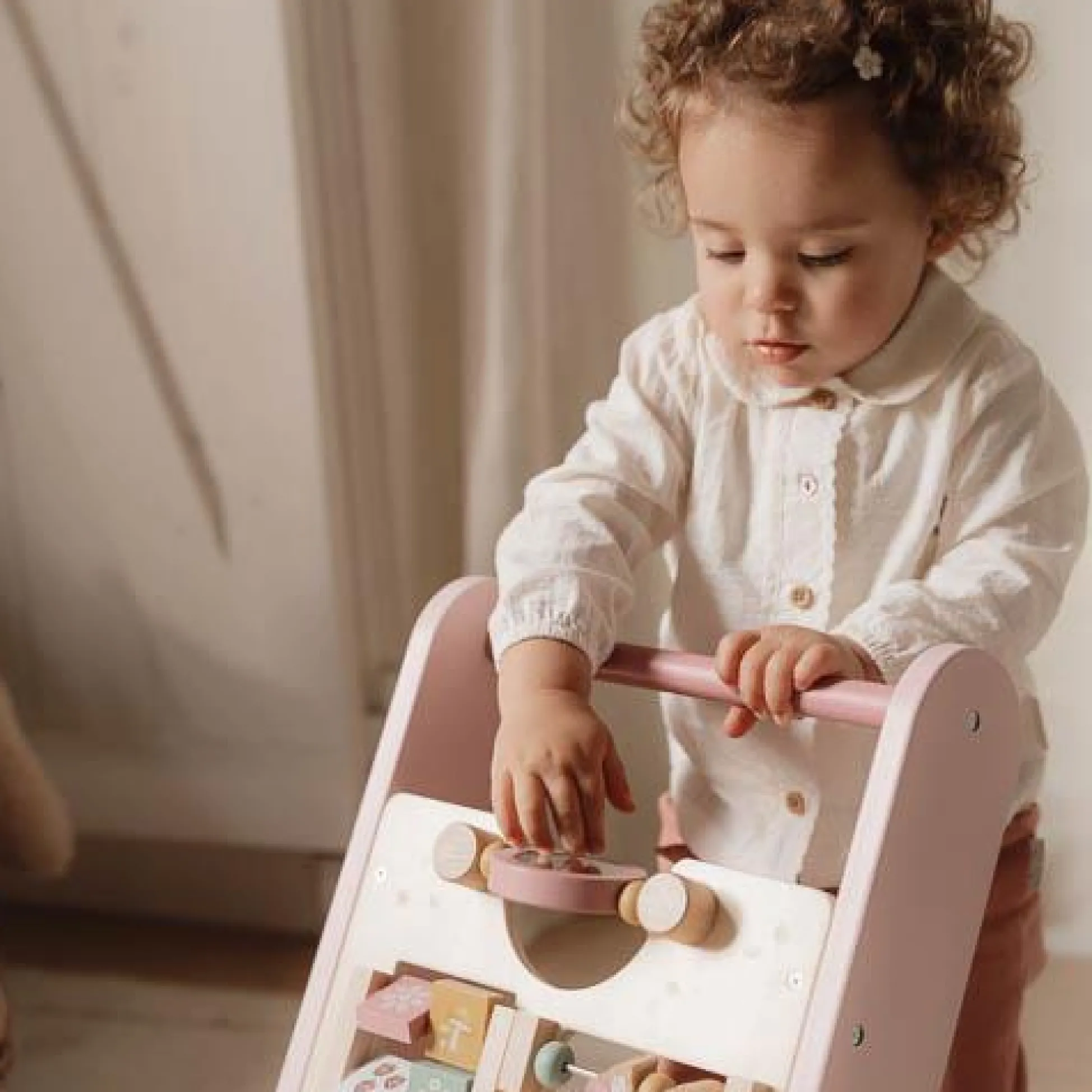 Loopwagen - Roze - Fairy Garden
