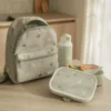 Lunchset - Pop-up drinkfles en lunchbox - Groen - Little Farm