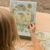 Magnetisch speelbord Safari dieren