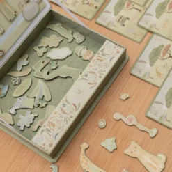 Magnetisch speelbord Safari dieren