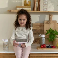 Mepal Drinkfles met rietje 450 ml - Roze