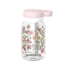 Mepal Drinkfles met rietje 450 ml - Roze