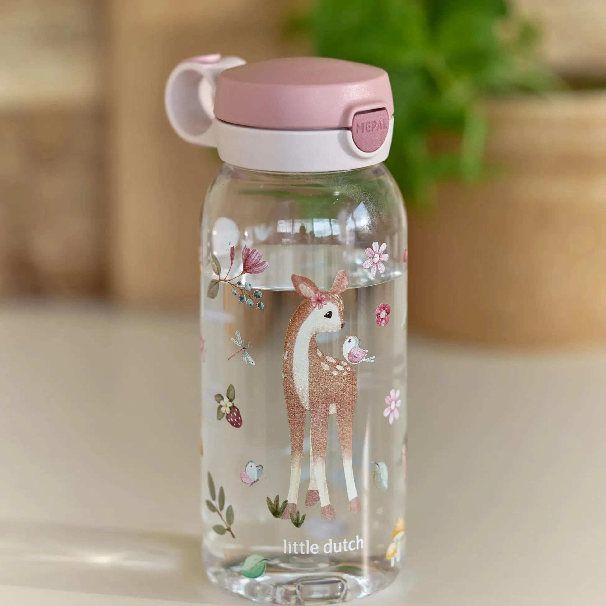 Mepal Drinkfles pop-up 600 ml - Roze