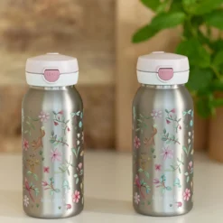 Mepal RVS drinkfles pop-up 600 ml - Roze