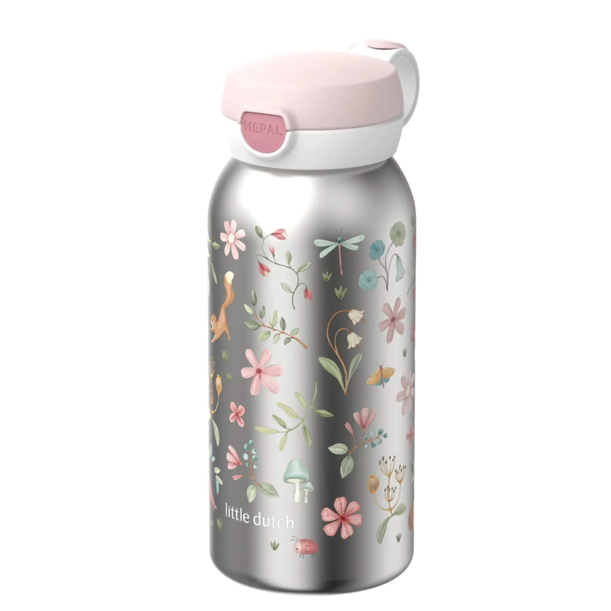 Mepal RVS thermosfles pop-up 500 ml - Roze