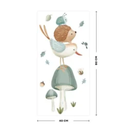 Muurstickers - Meerkleurig - Forest Friends