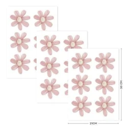 Muurstickers - Roze - Fairy Garden