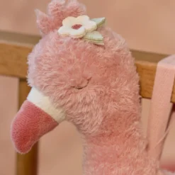Muziekdoosje Flamingo - Roze