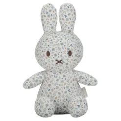 nijntje knuffel all-over print 30 cm - Blauw - Lucky Leaves