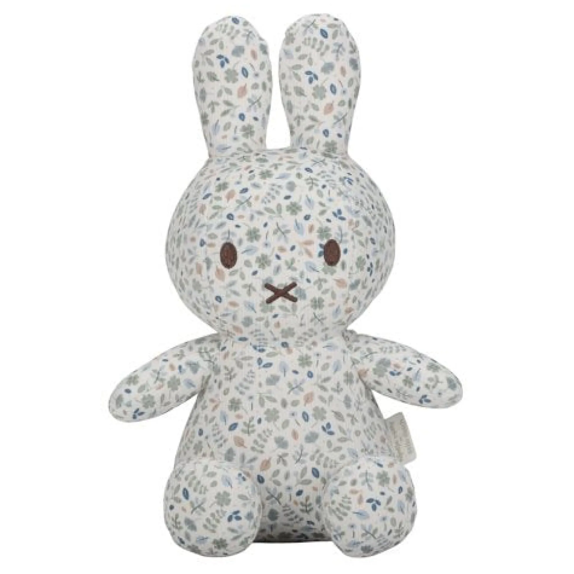 nijntje knuffel all-over print 30 cm - Blauw - Lucky Leaves