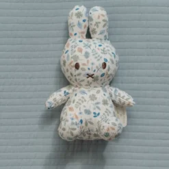 nijntje knuffel all-over print 15 cm - Blauw - Lucky Leaves