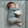 nijntje knuffeldoekje - Blauw - Lucky Leaves