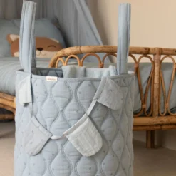 Opbergmand groot - Blauw - Essentials