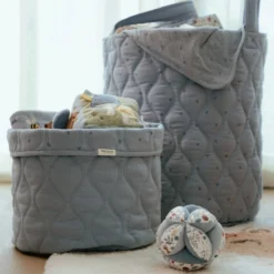 Opbergmandje medium - Blauw - Essentials