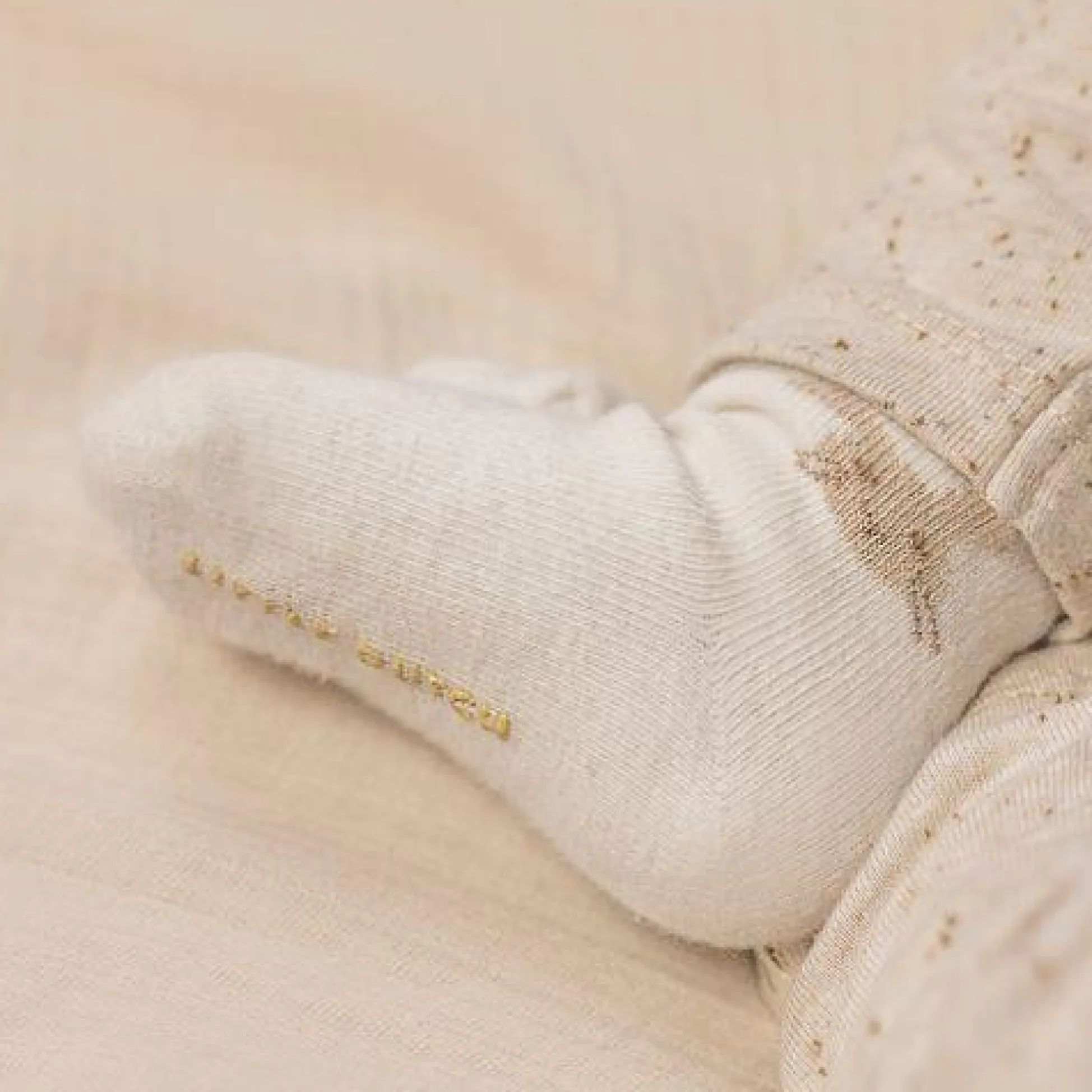 3-pack sokken - Zand - Newborn Naturals - Baby Bunny