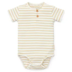 Romper korte mouw - Meerkleurig - Little Farm - Streep