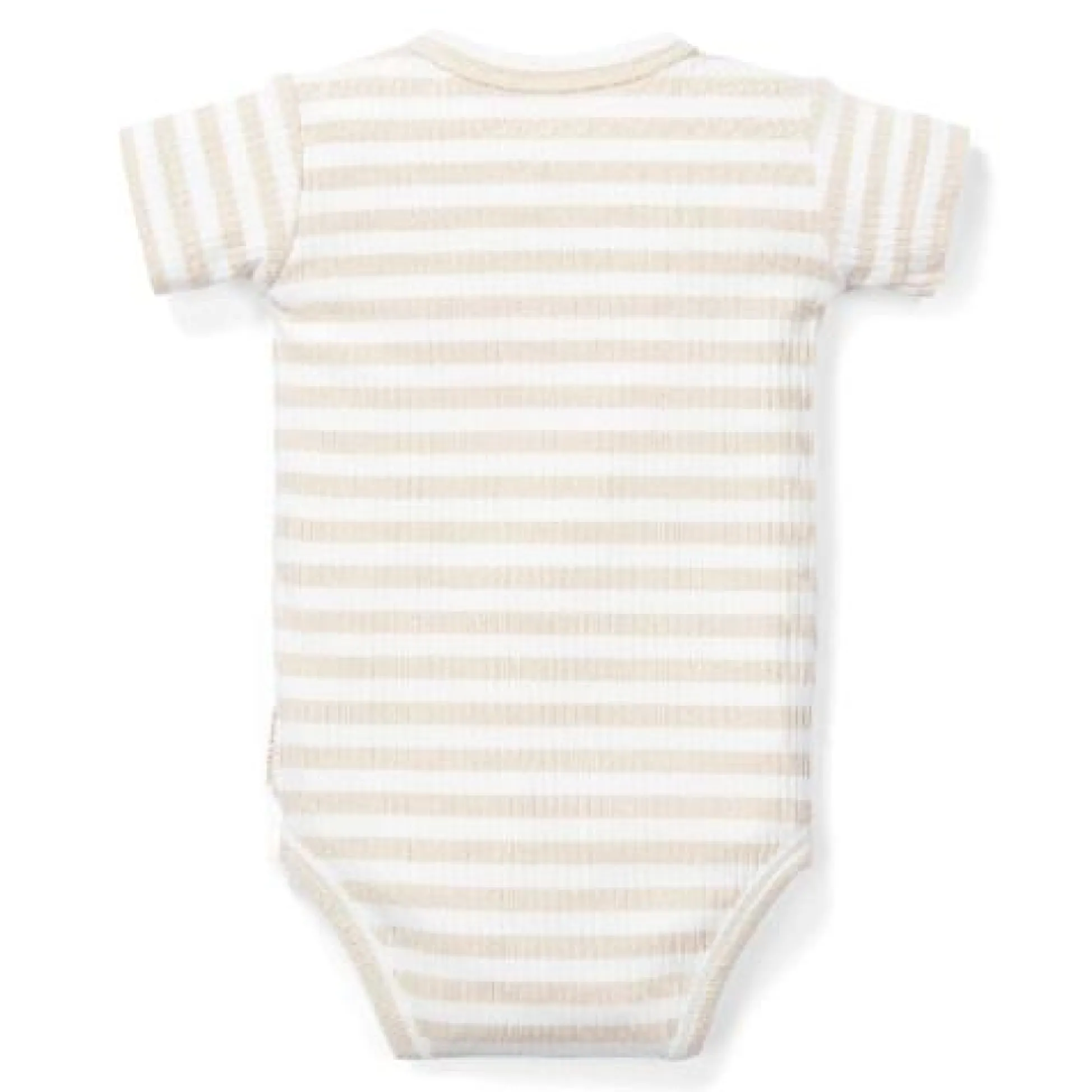 Romper korte mouw - Zand - Newborn Naturals