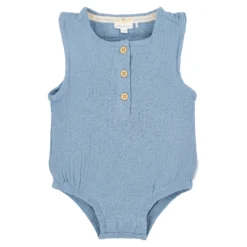 Romper mouwloos - Blauw