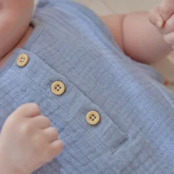 Romper mouwloos - Blauw