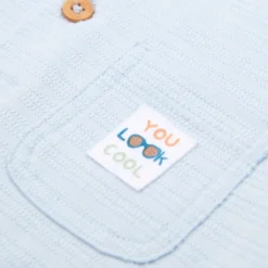 Shirt korte mouw - Blauw